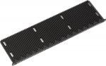 Preview: The image shows an elongated, black object with several parallel grooves on the surface. The grooves are evenly arranged and provide a textured texture.