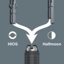 Preview: The image shows a schematic representation of two types of connectors, HIOS and Halfmoon, leading into a common socket. The connection lines are clear and illustrate the connection.
