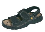 2505.175-1.57 - Sandal with velcro fastener and heel strap ESD asphalt