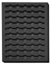 032.T-2110 - Vacuum-formed insert T-2110 355 x 255 x 28 mm, 50 compartments ESD 