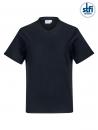 2658.T610-V - ESD-T-Shirt V-Ausschnitt, schwarz