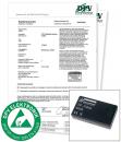 7100.3000.TF.KA - Calibration for temperature sensor for Metriso® 3000
