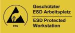 2850.10050.EPA - Label Protected workplace 100 x 50 mm