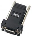 Preview: The image shows a black plug with a trapezoidal end that has five small, round contacts. On the top, it reads 