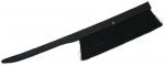 Preview: The image shows a black brush with a long, flat handle and soft, dense bristles. The brush is ideal for cleaning or removing dust.