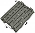 032.T-280 - Tiefzieheinlage T-280 352 x 252 x 40 mm, 70 Fächer, ESD