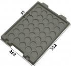 032.T-295 - Vacuum-formed insert T-295 352 x 252 x 34 mm, 35 compartments ESD 