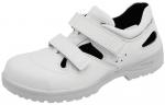 Preview: The shoe is white and has two practical Velcro fasteners. It has a sporty shape with small ventilation slits on the side and a non-slip sole.