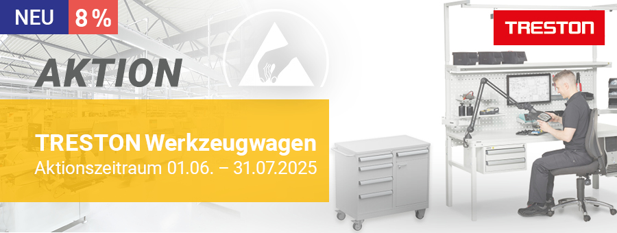TRESTON ESD Werkzeugwagen